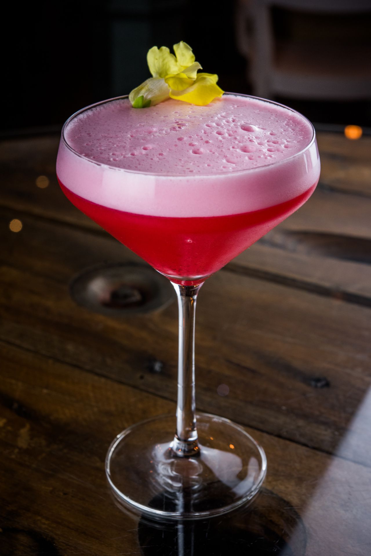 Cóctel Yuzu Pasión, especial San Valentín