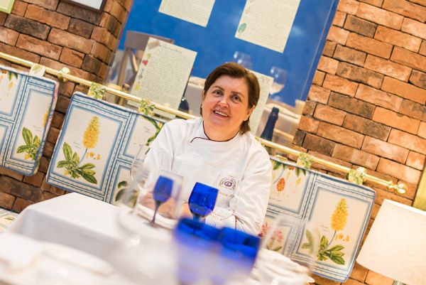 María Luisa Banzo, cocinera y propietaria de La Cocina de María Luisa.