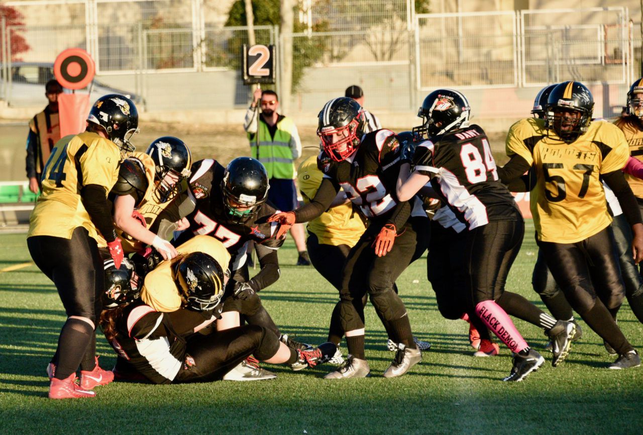 LG OLED Black Demons Las Rozas vs Hornets Zaragoza.
