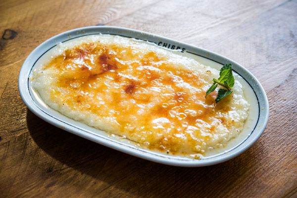 Crema asturiana de arroz con leche