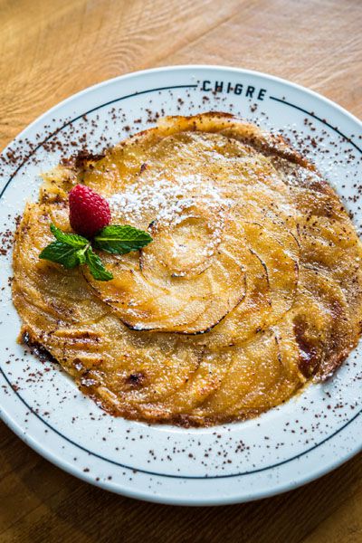 Tarta fina de manzana Funji
