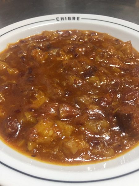 Callos melosos a la moda de Oviedo