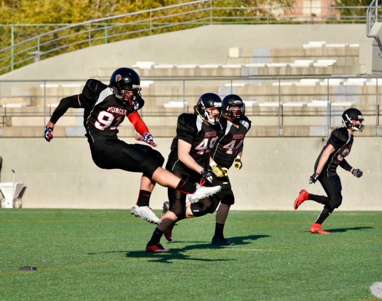 Partido disputado entre el Murcia Cobras y el LG Oled Black Demons Las Rozas.