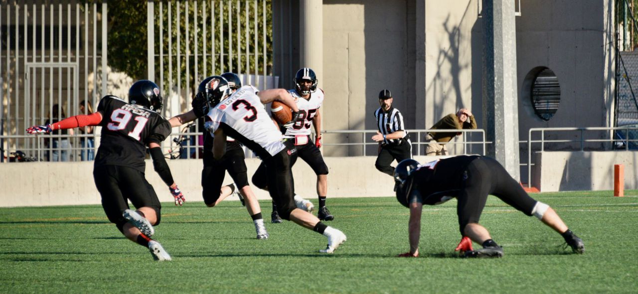 Partido disputado entre el Murcia Cobras y el LG Oled Black Demons Las Rozas.