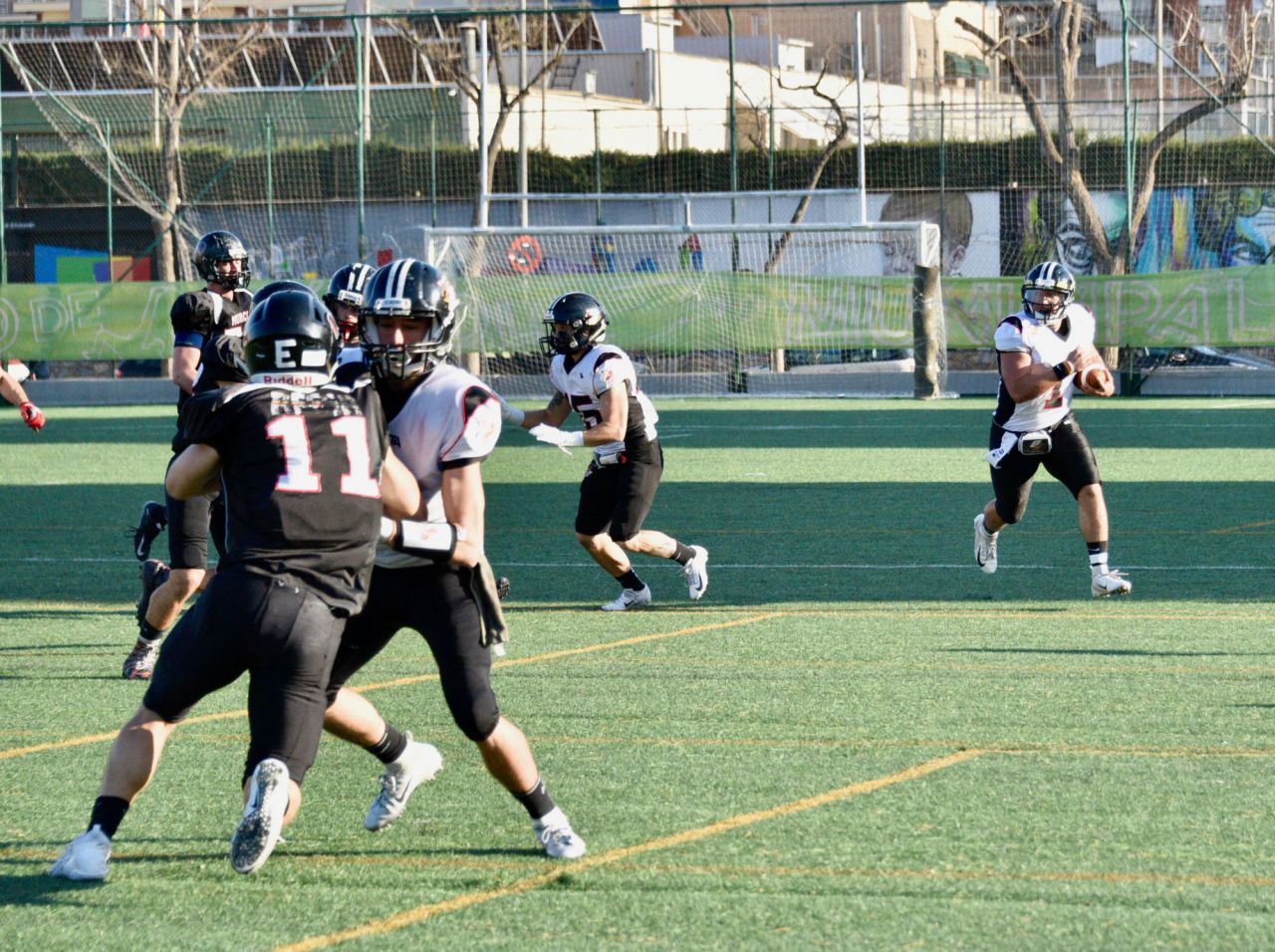 Partido disputado entre el Murcia Cobras y el LG Oled Black Demons Las Rozas.