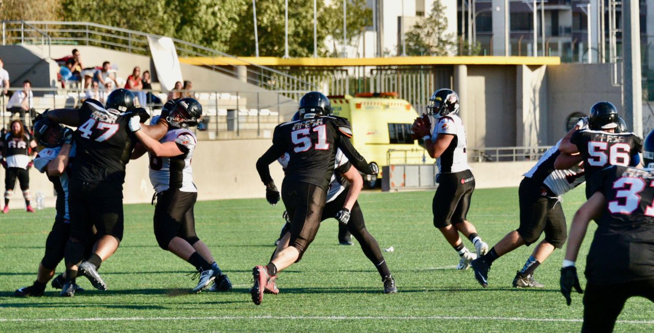 Partido disputado entre el Murcia Cobras y el LG Oled Black Demons Las Rozas.