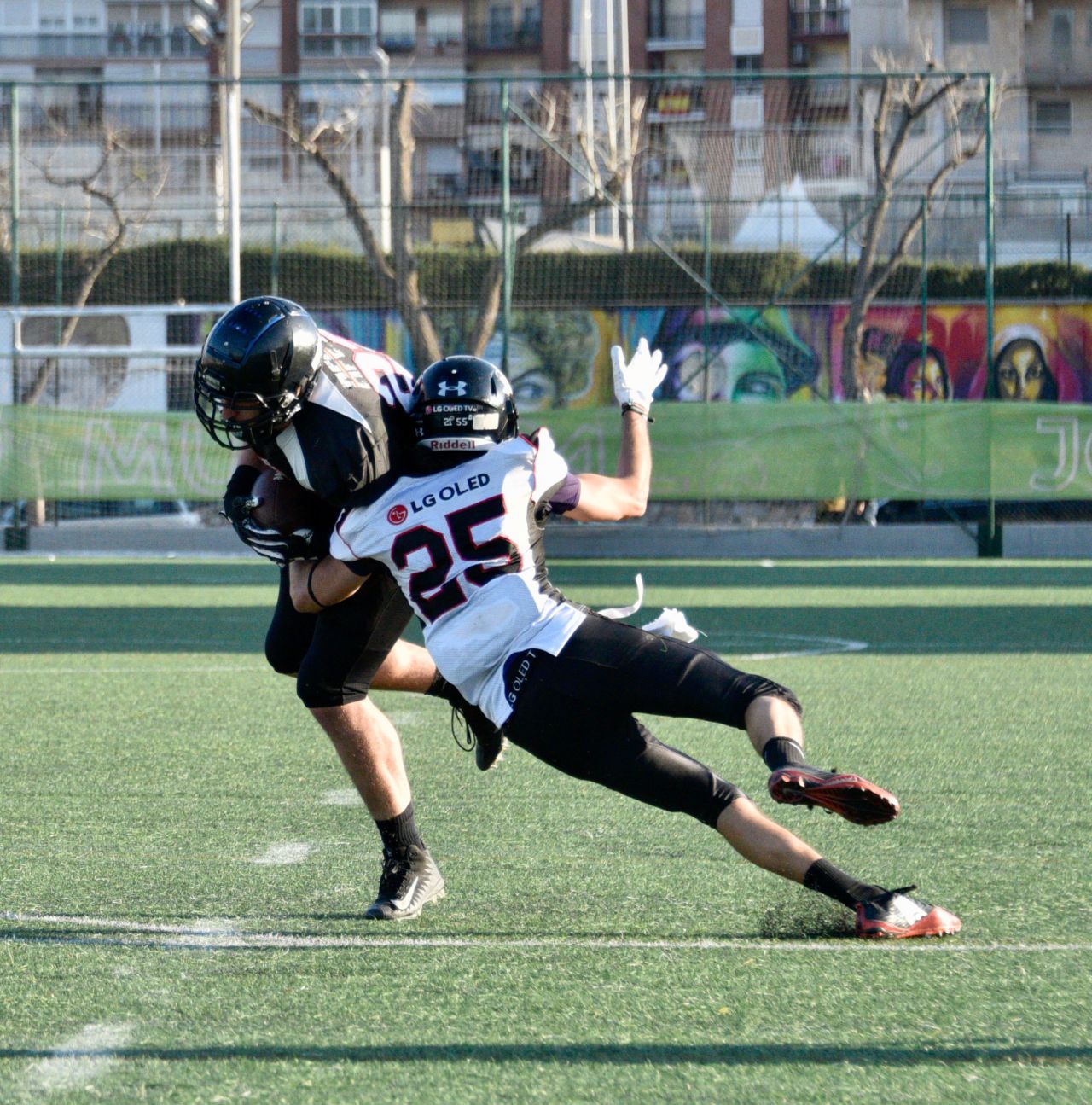 Partido disputado entre el Murcia Cobras y el LG Oled Black Demons Las Rozas.