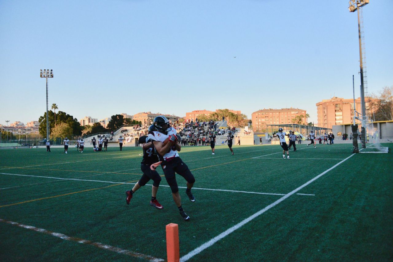 Partido disputado entre el Murcia Cobras y el LG Oled Black Demons Las Rozas.