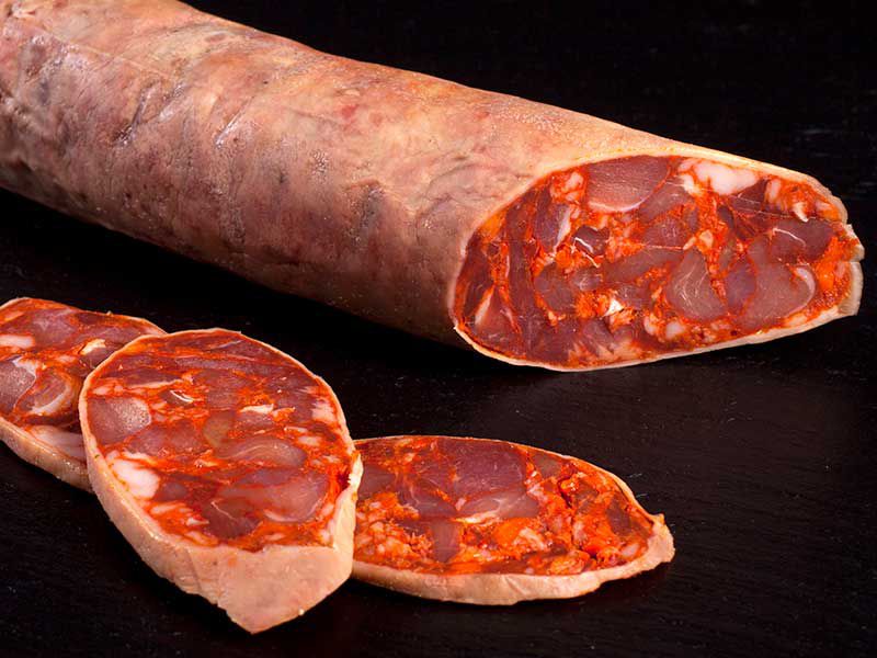Chorizo ibérico de cebo, Solobuey