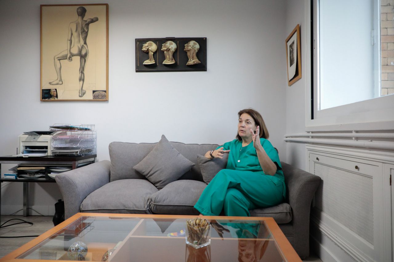 Teresa Vázquez dirige el Centro de Donación de Cuerpos desde 2016. 
