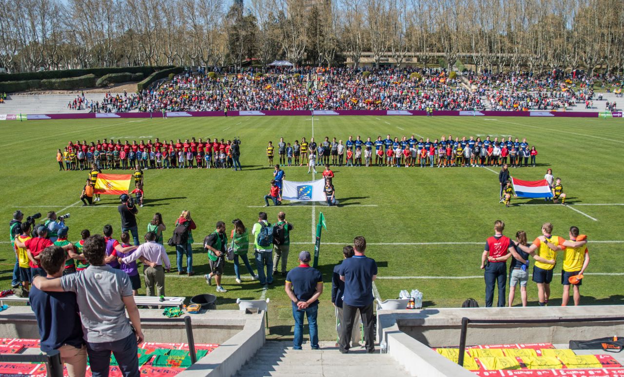 La Selección Española de Rugby Femenino se proclama Campeona de Europa en un partido disputado contra Holanda. 