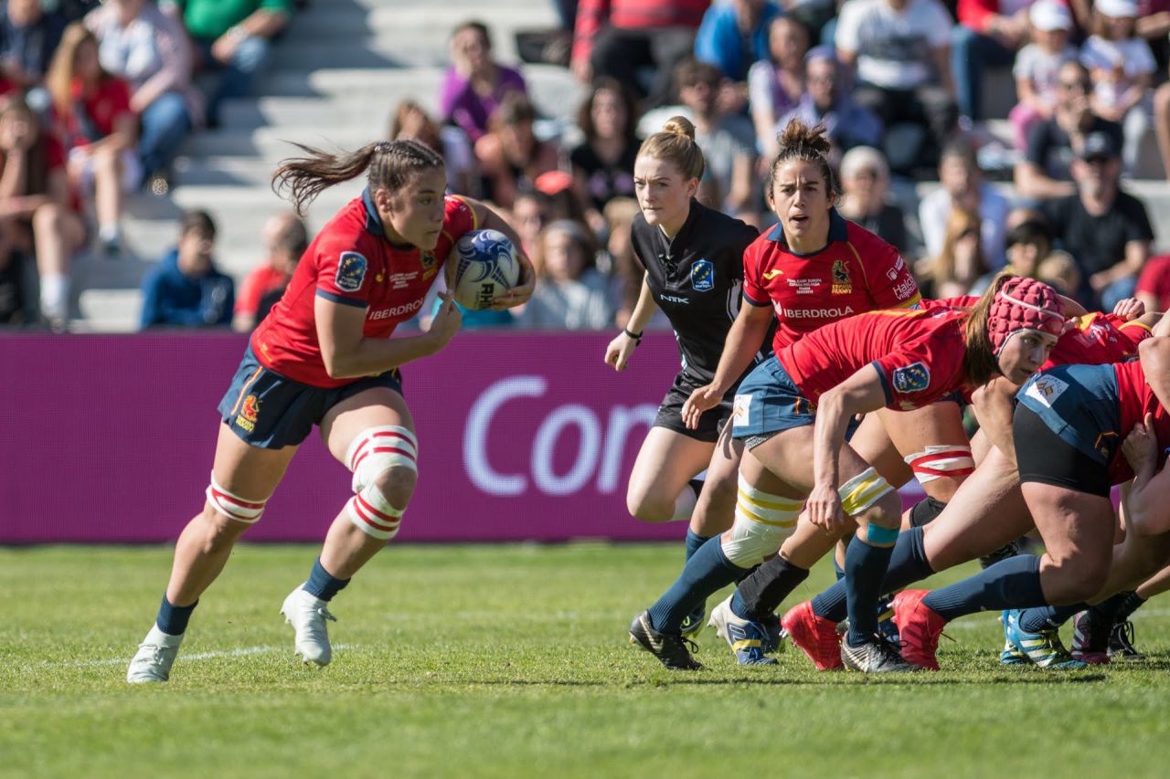 La Selección Española de Rugby Femenino se proclama Campeona de Europa en un partido disputado contra Holanda. 