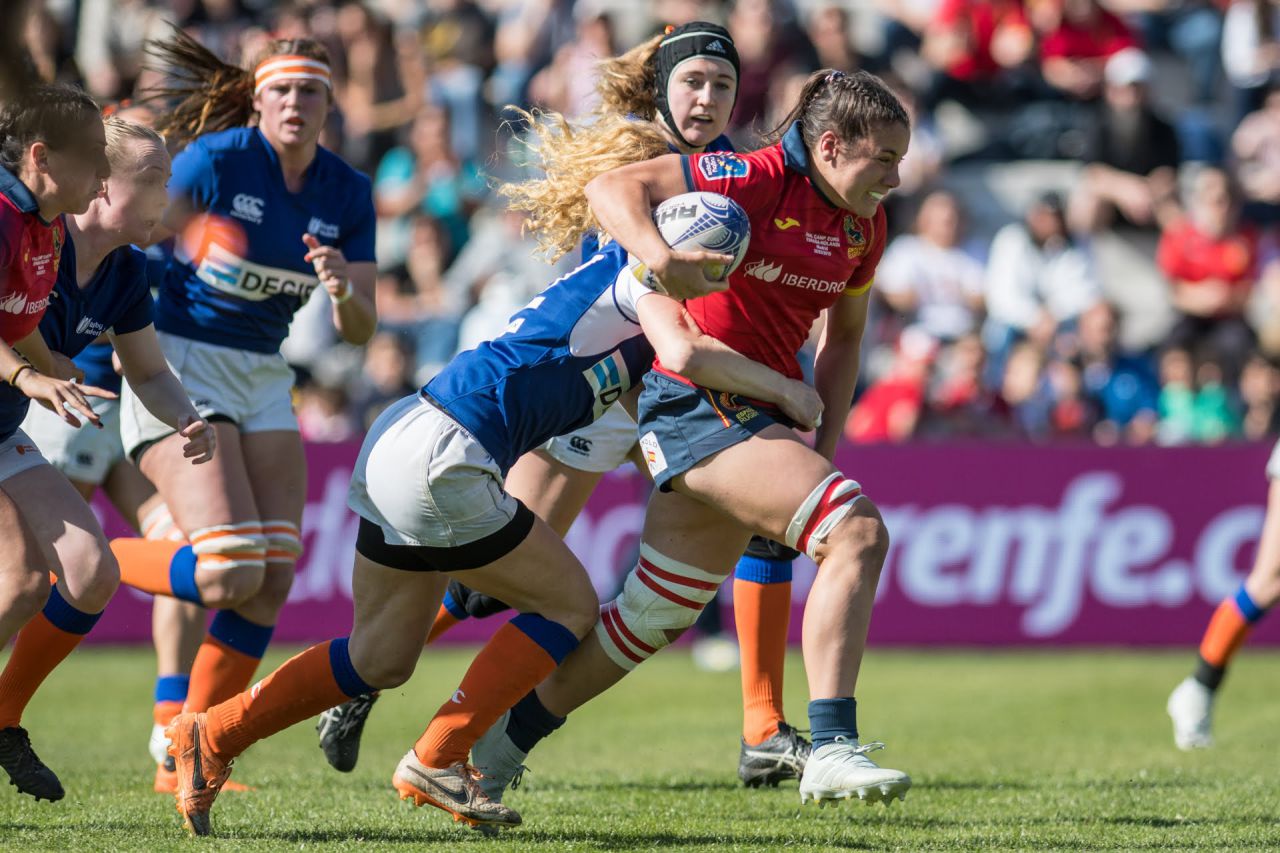 La Selección Española de Rugby Femenino se proclama Campeona de Europa en un partido disputado contra Holanda. 