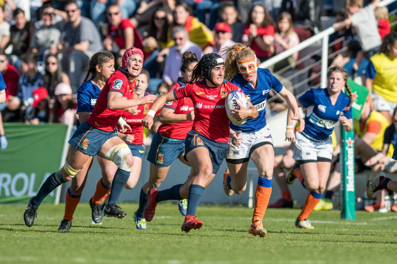 La Selección Española de Rugby Femenino se proclama Campeona de Europa en un partido disputado contra Holanda. 