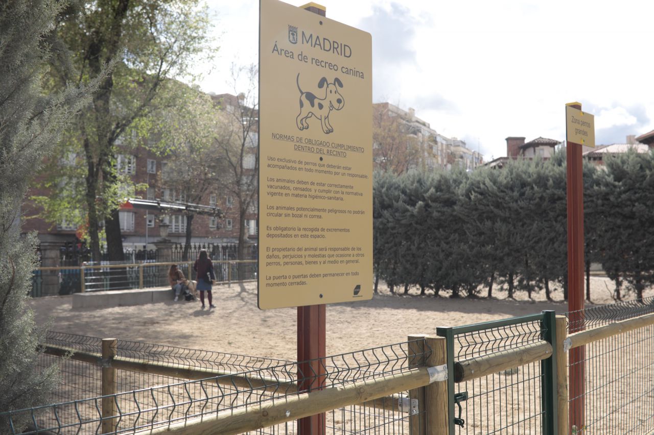 El parque estrena zona canina. 