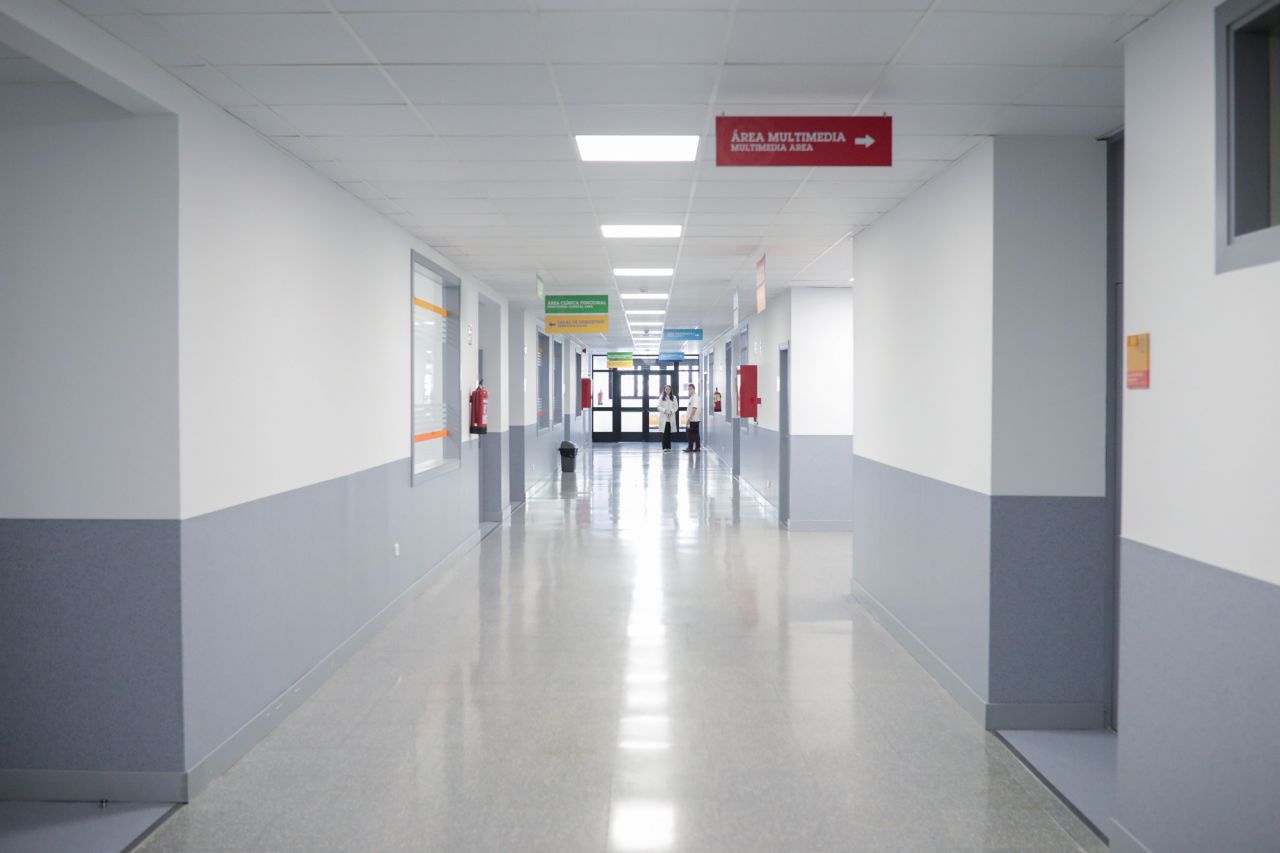 El Hospital de Simulación Virtual de la UAX consta de 2.000 metros cuadrados. 