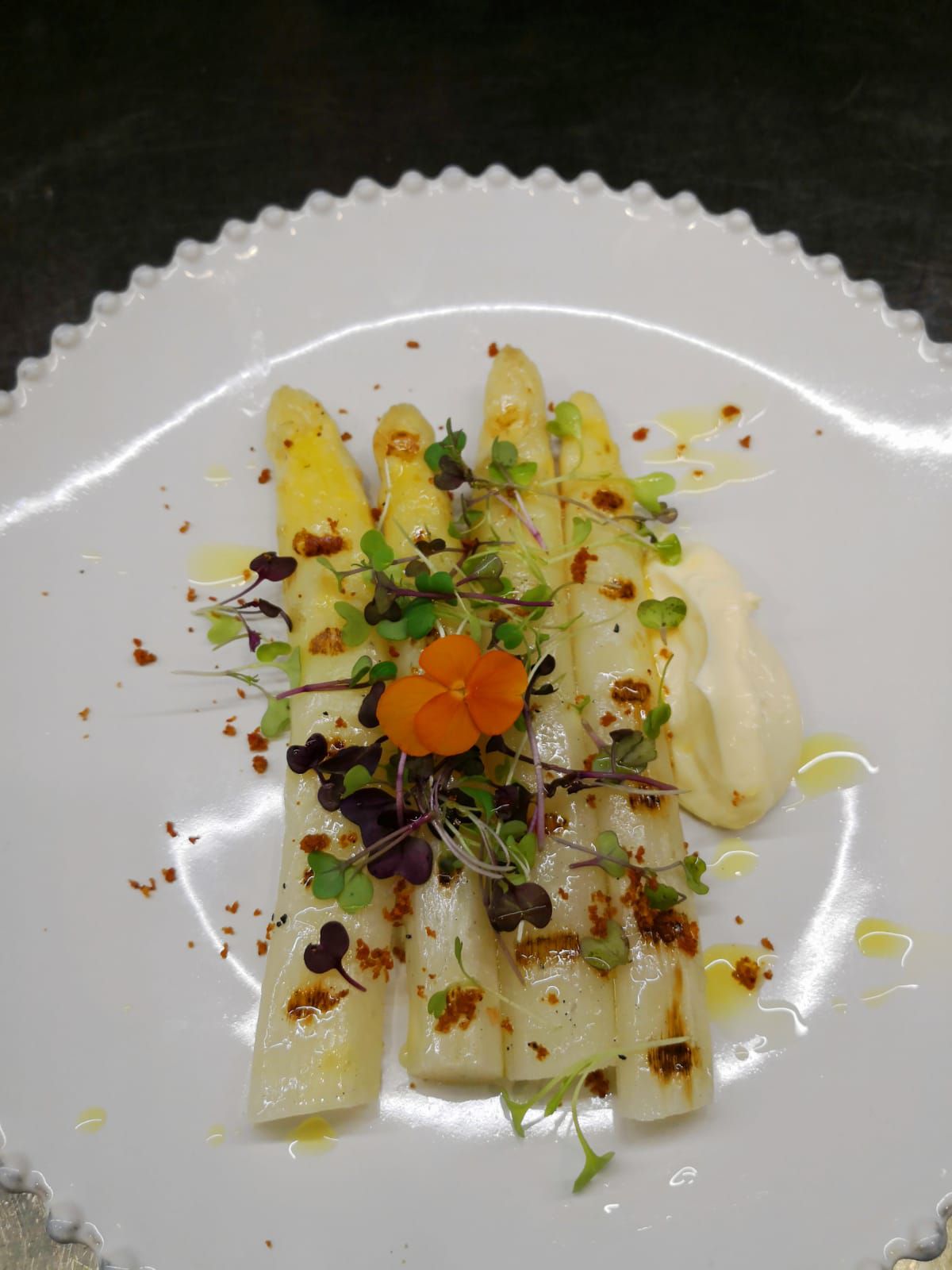 Espárragos de Tudela confitados