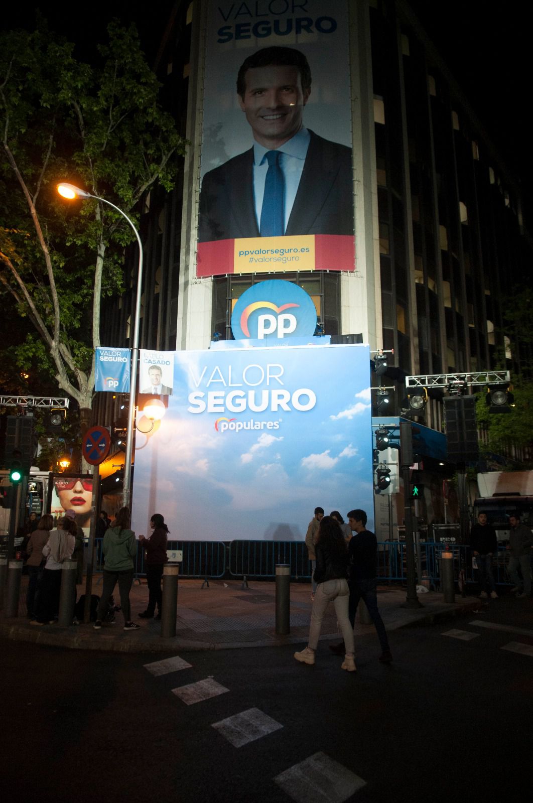 Génova, vacía tras los resultados del PP.