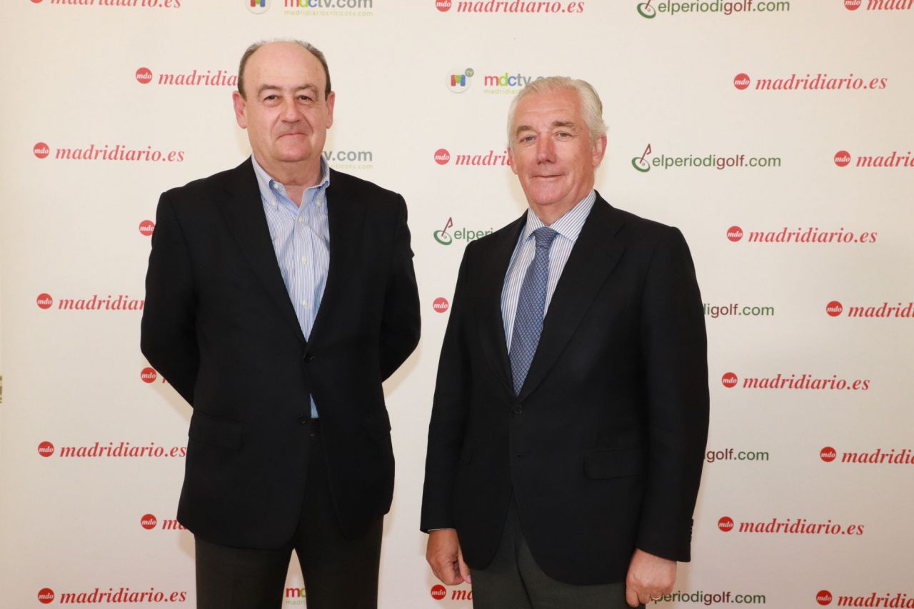 Miguel Ángel Ochoa y Javier Carbajo, presidente y vocal de la Fundación Corell.