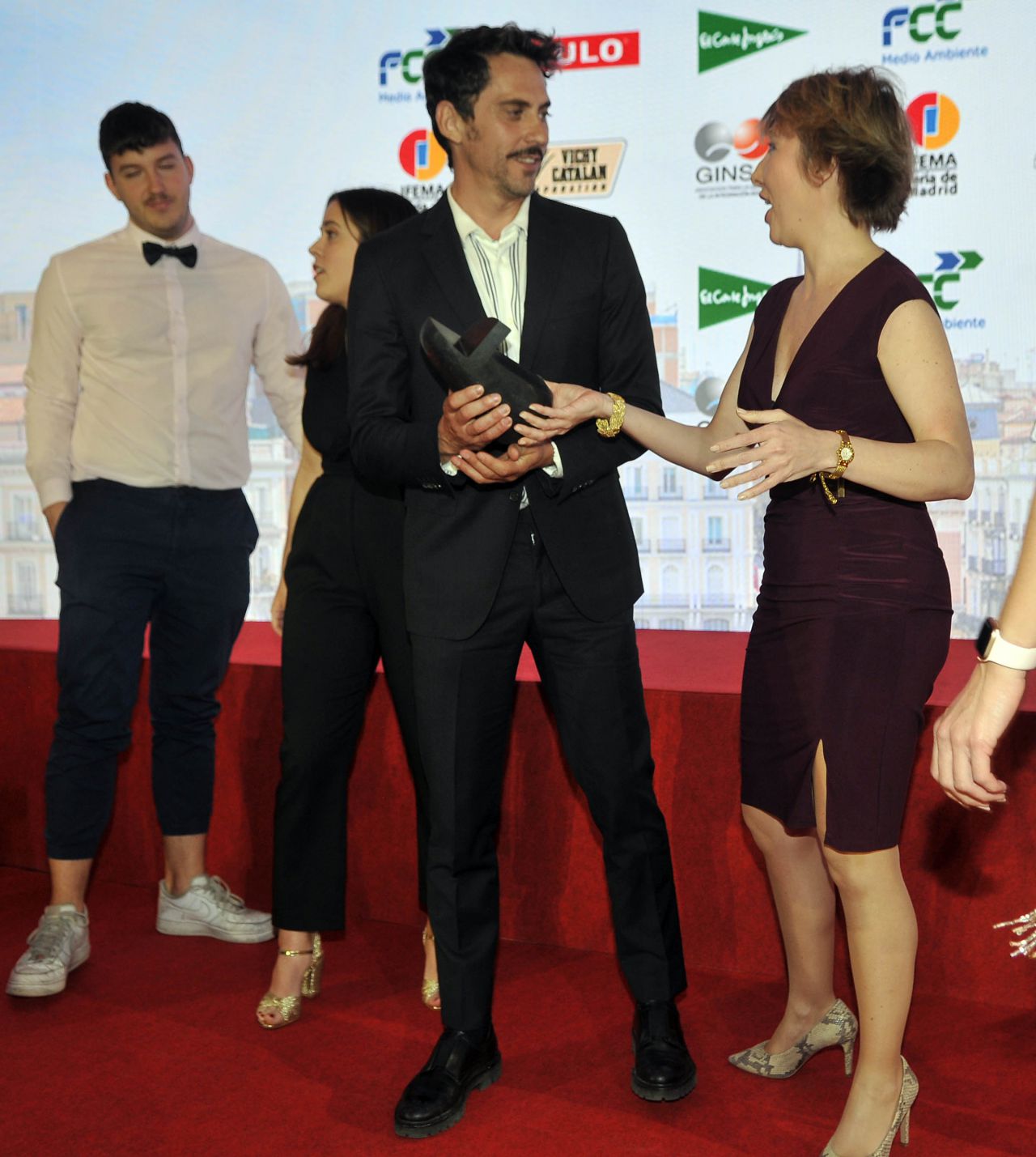 Paco León fue galardonado con el Premio Hombre del año.