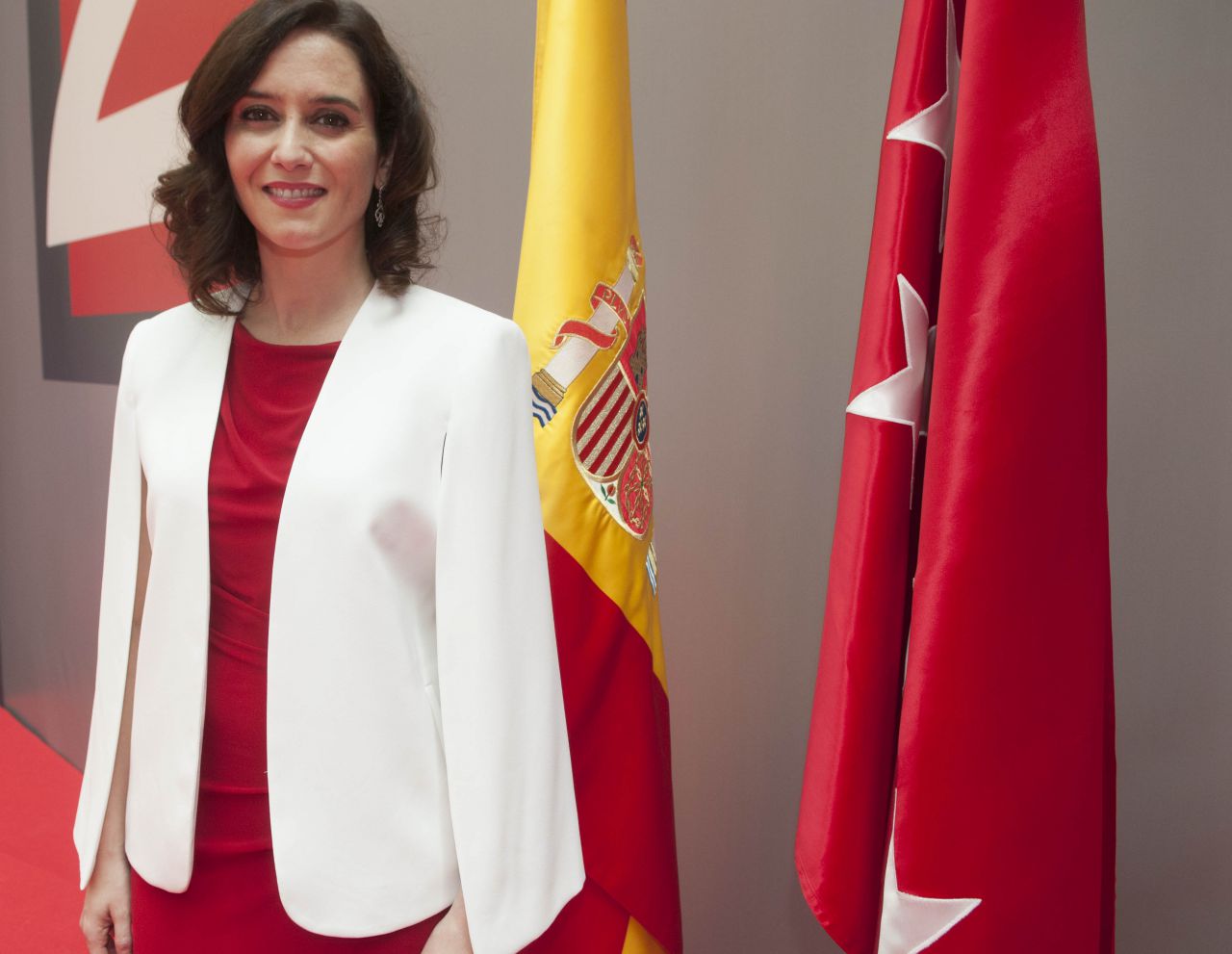 La candidata del PP a la Comunidad, Isabel Díaz Ayuso. 