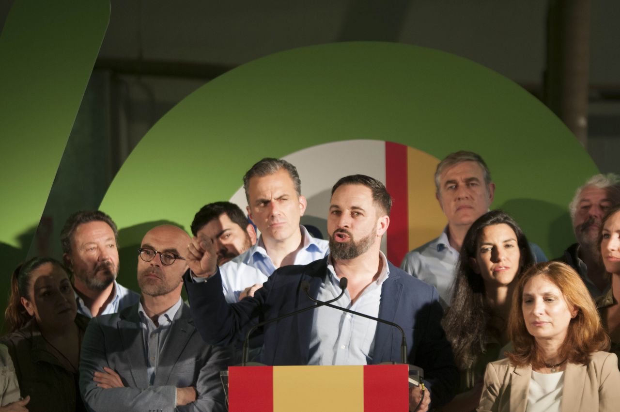 Santiago Abascal ha intervenido en la apertura de Vox para las municipales y autonómicas del día 26.