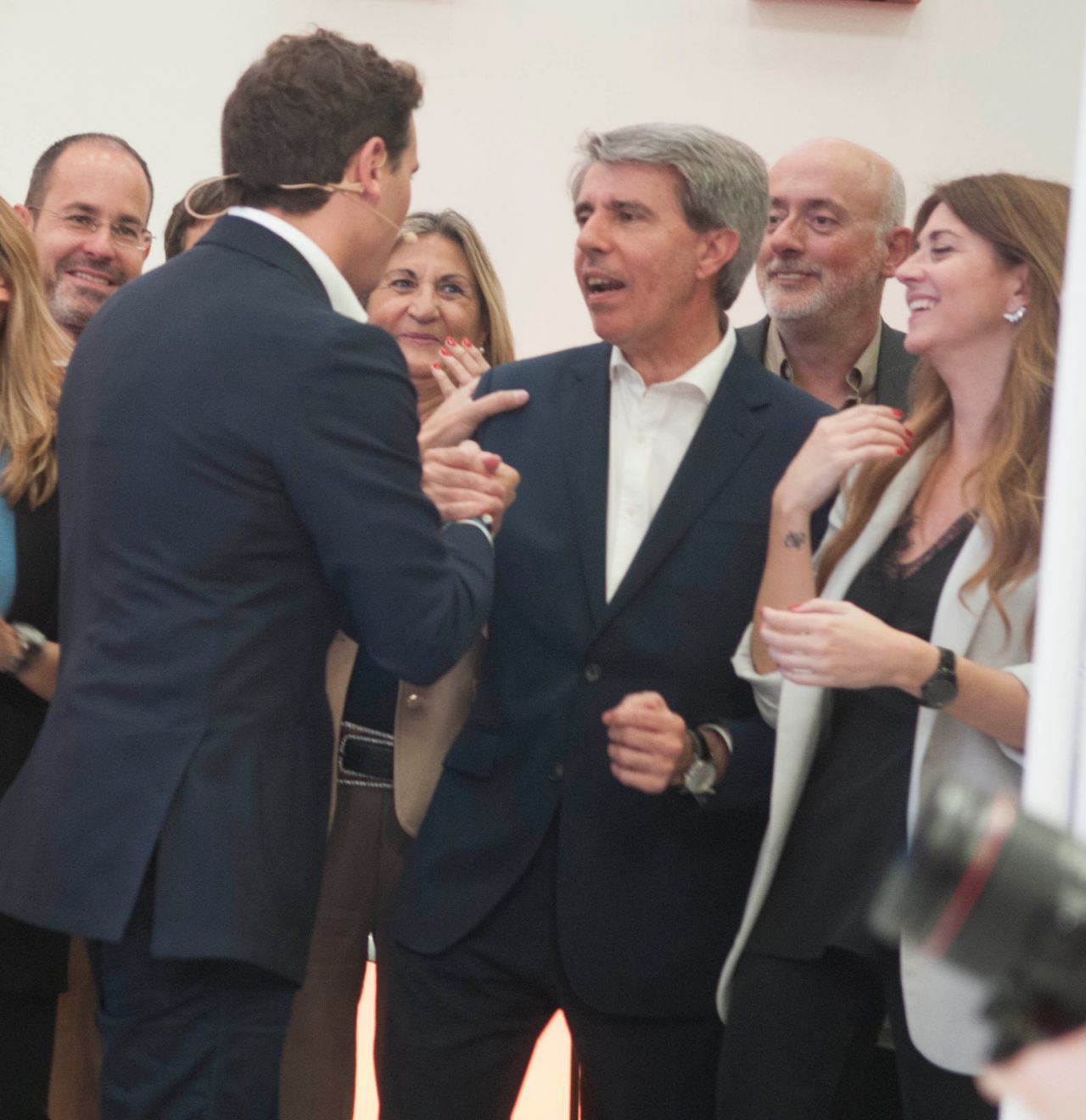 El expresidente de la Comunidad de Madrid y ahora número 13 a la Asamblea por Cs Ángel Gabilondo. 