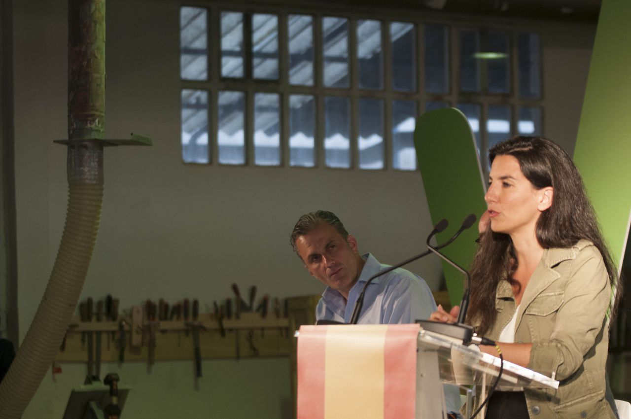 Los candidatos de Vox a la Alcaldía y Comunidad, Javier Ortega Smith y Rocío Monasterio, han compartido las líneas maestras de su programa.