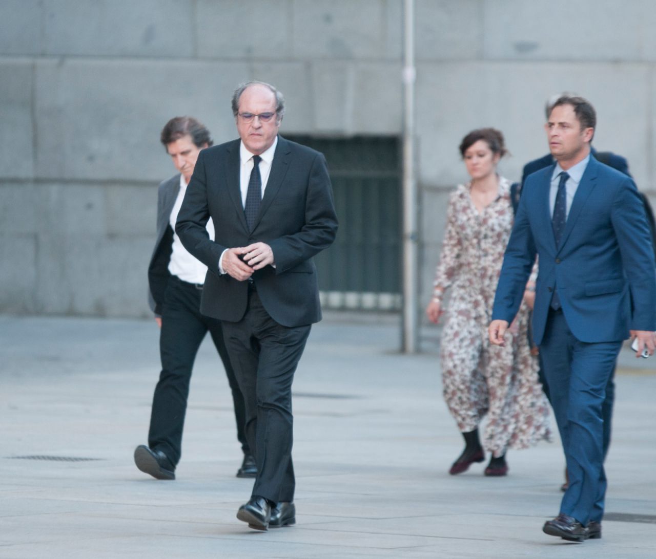 El candidato del PSOE a la Comunidad, Ángel Gabilondo. 