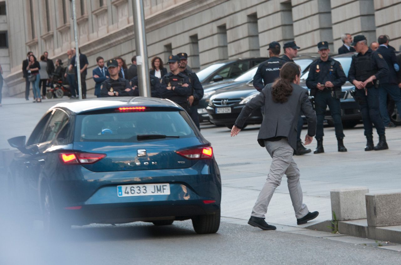 El líder de Podemos, Pablo Iglesias. 