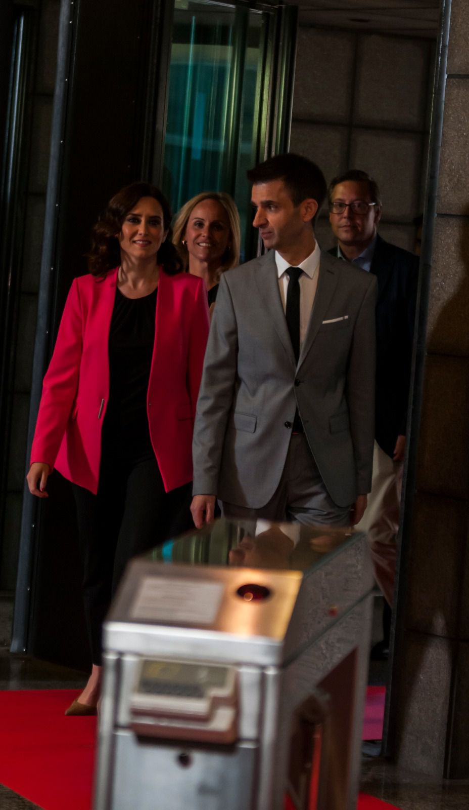 Isabel Díaz Ayuso y José Pablo López