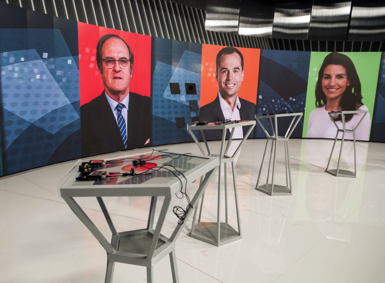 La posición de cada candidato y los turnos de intervención se han decidido por sorteo. 