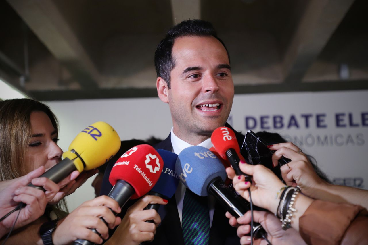 Ignacio Aguado, candidato de Ciudadanos.