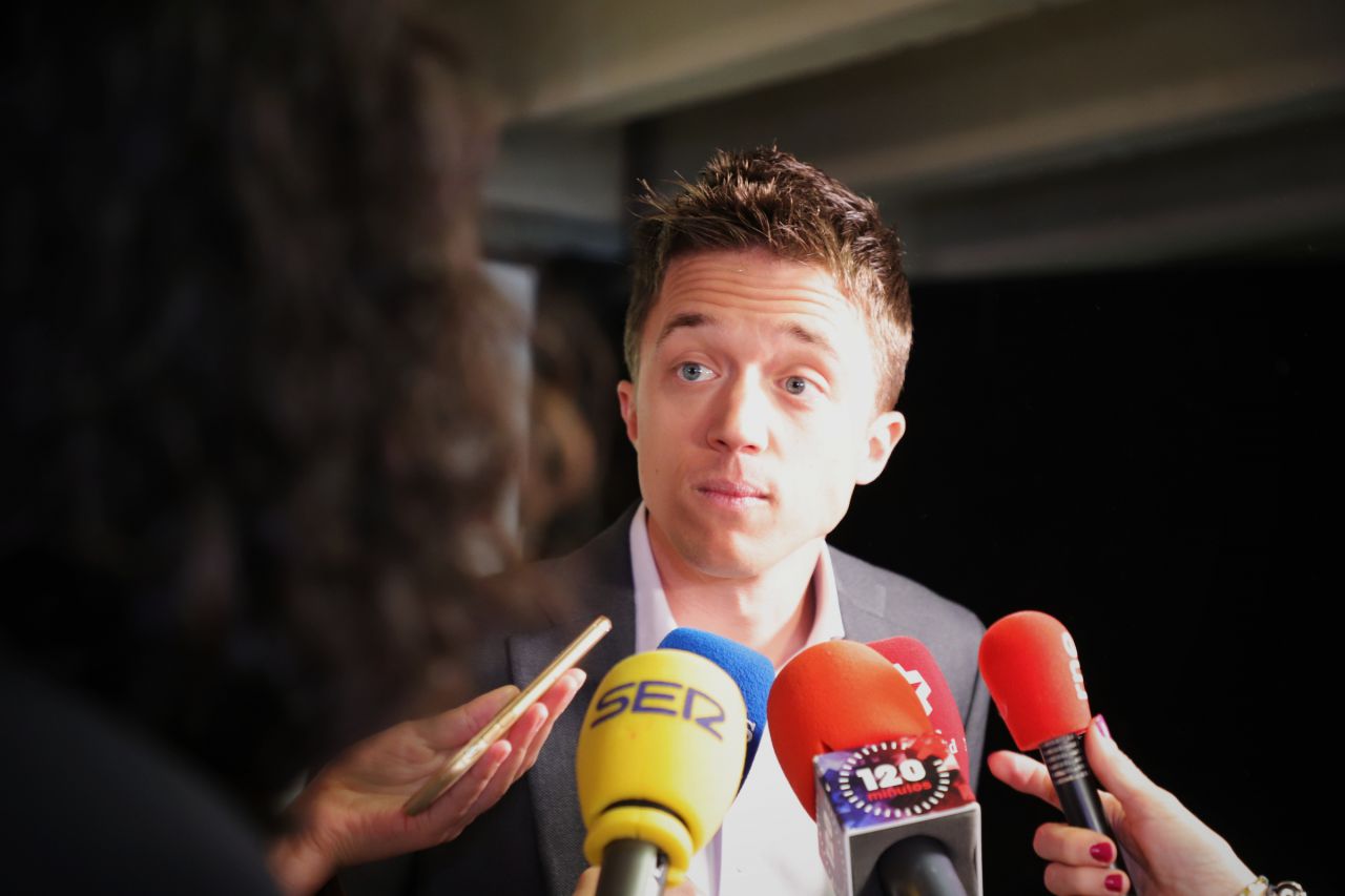 Iñigo Errejón, candidato de Más Madrid.