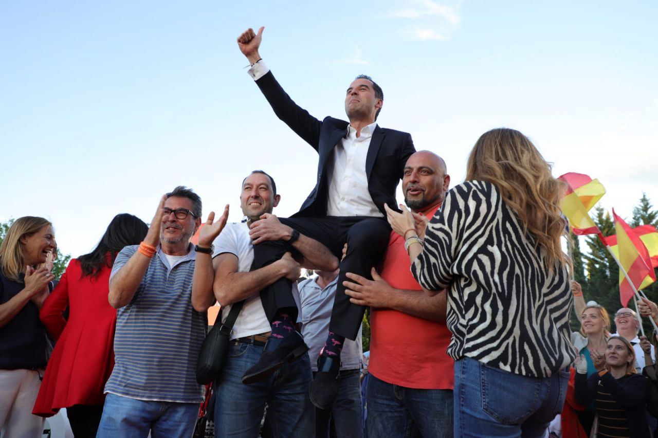 Ciudadanos, en su cierre de campaña con Albert Rivera.
