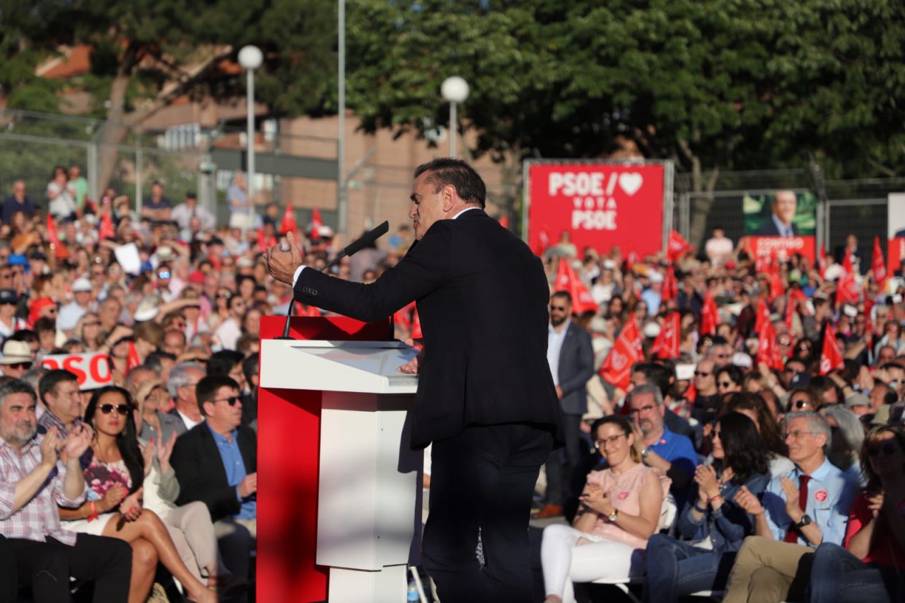 José Manuel Franco, durante su intervención en el acto.