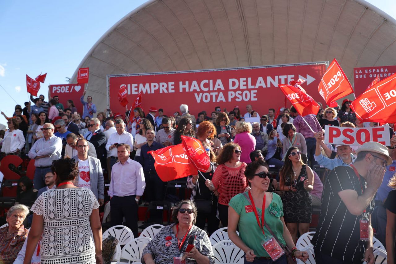El cierre de campaña se ha celebrado en un ambiente festivo.