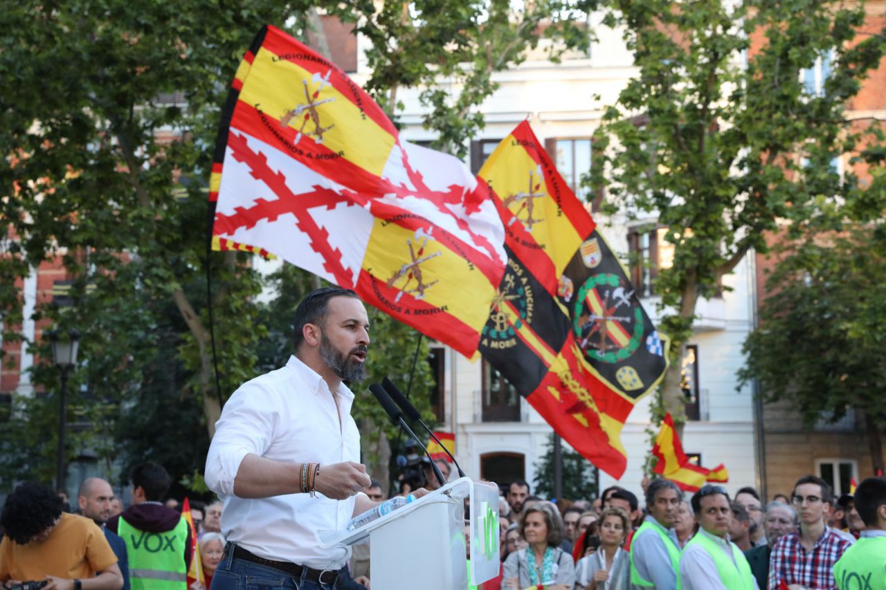 El líder de Vox ha rechazado que su resultado el 28 de abril, con 24 diputados, pueda verse como un fracaso y ha garantizado que todos ellos llevarán al Parlamento los debates que hasta ahora estaban 