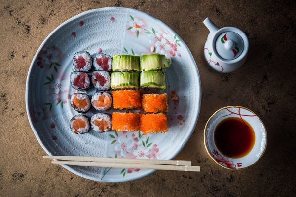 Makis y rolls variados de Matcha House