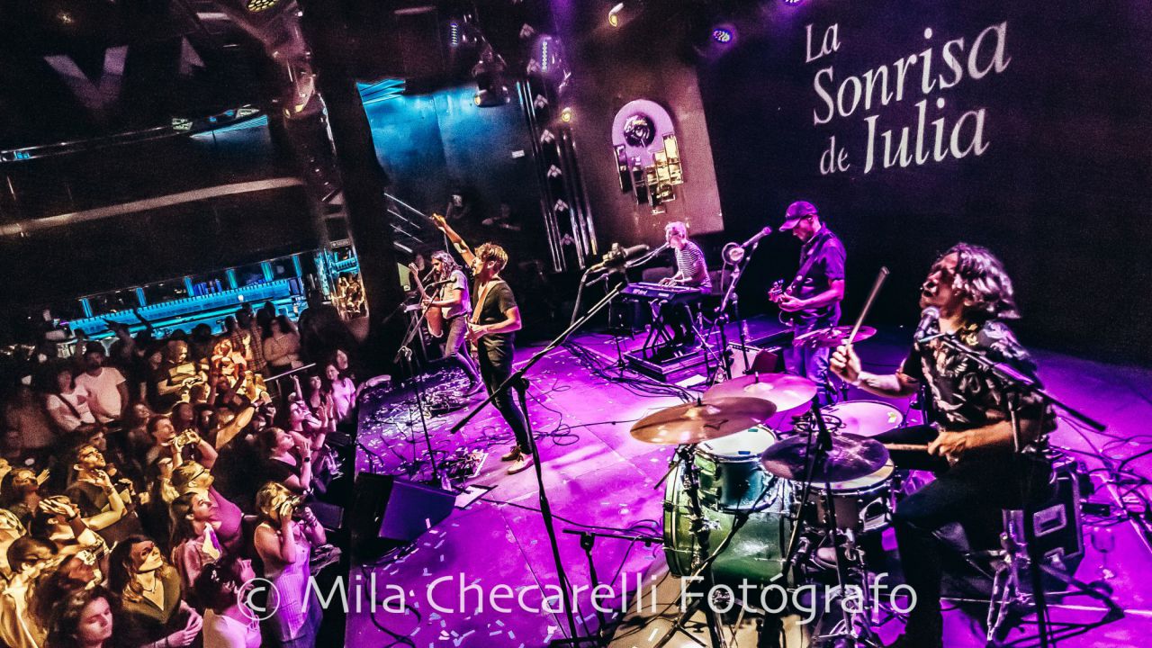 Concierto de La Sonrisa de Julia en la Sala Barceló. 
