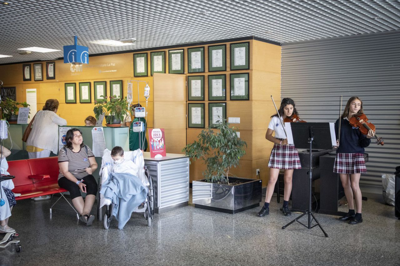 Concierto ofrecido por la orquesta del colegio SEK Internacional Ciudalcampo.