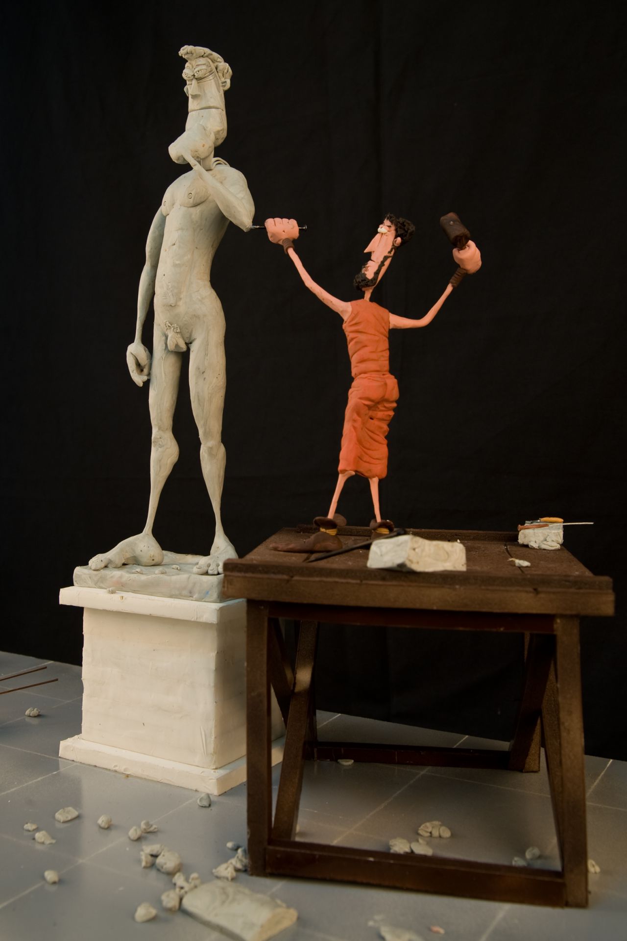 El Renacimiento, escena de 'Plastihistoria de la humanidad'