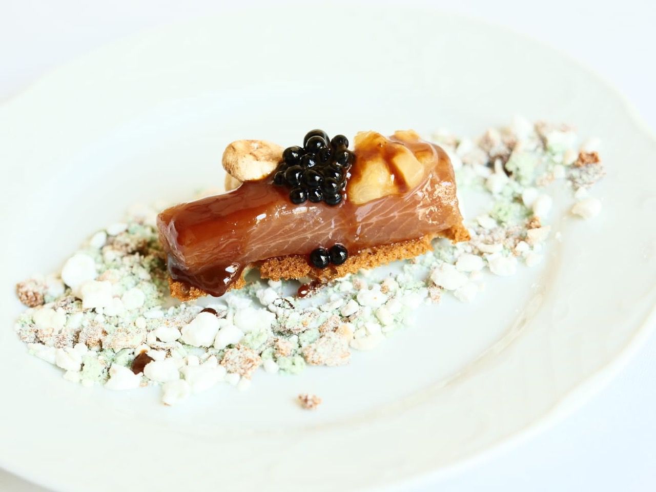 Plato del chef Francisco Javier Navarro