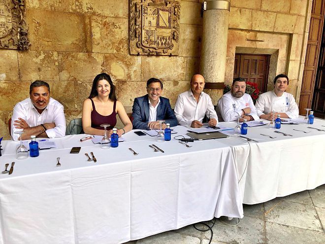 El jurado del Concurso gastronómico