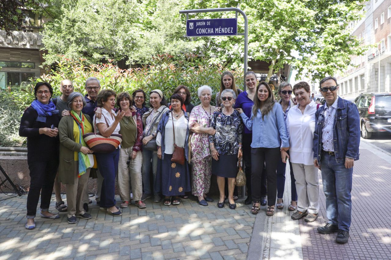 La edil socialista Mar Espinar también ha estado presente en el acto. 