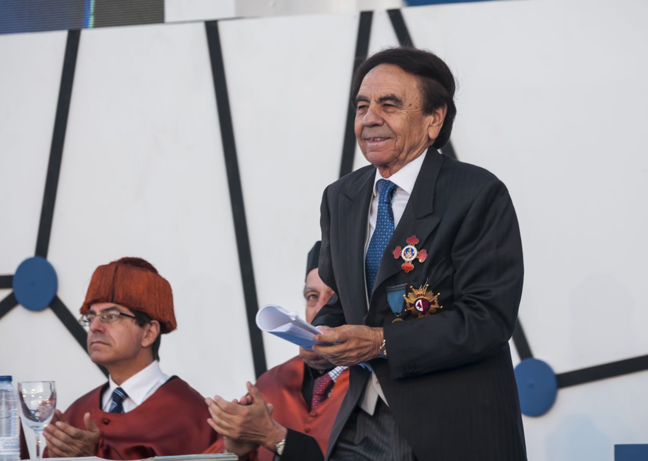 Jesús Núñez, presidente de la UAX, en la gala de graduación de 2019.