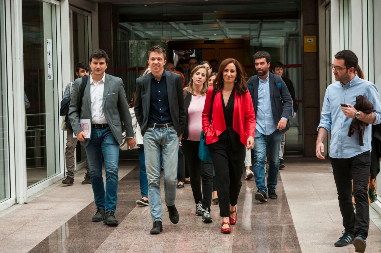 Íñigo Errejón, candidato por Más Madrid, una de las nuevas caras en el Parlamento regional. 