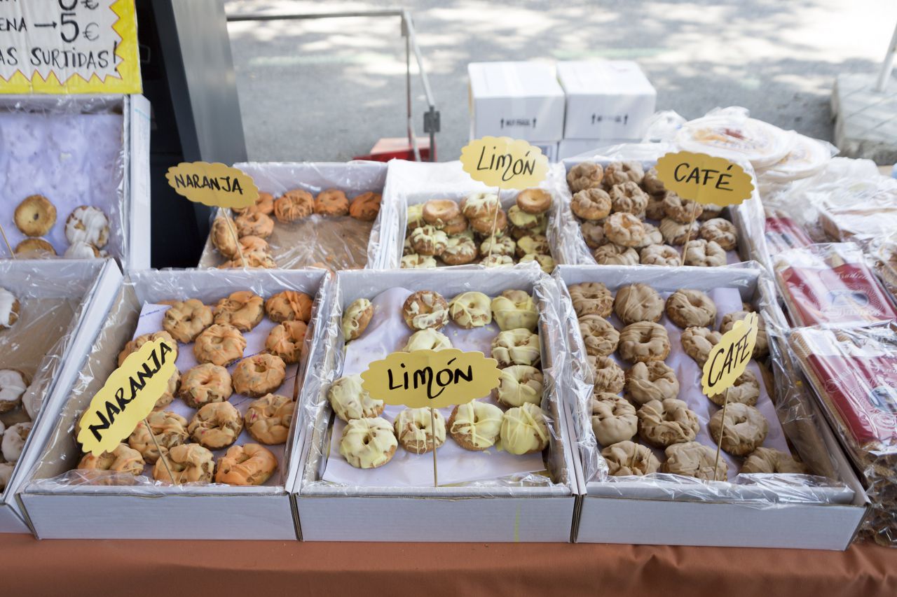 Las tradicionales rosquillas han dado paso a las de sabores. 