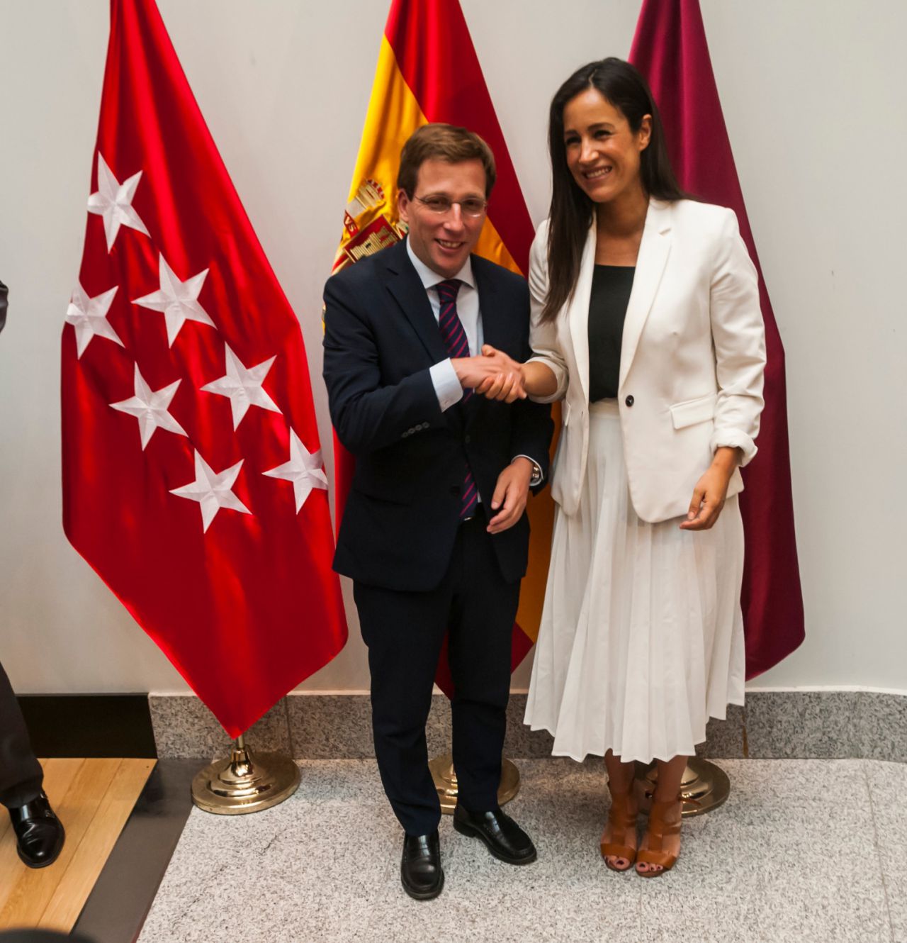 José Luis Martínez-Almeida y Begoña Villacís, alcalde y vicealcaldesa
