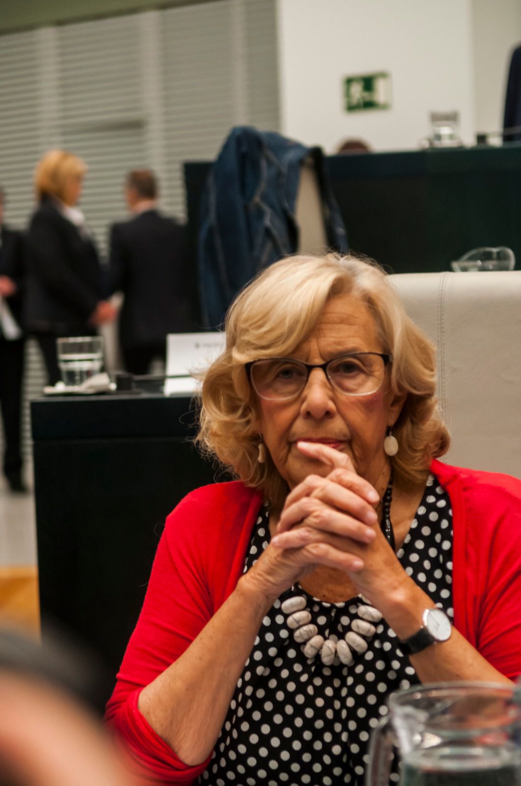 Manuela Carmena, en el Pleno Constitutivo